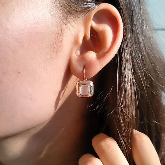 Blushstone Earrings