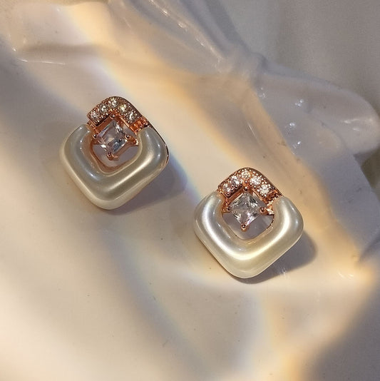 Blushveil Studs Earrings