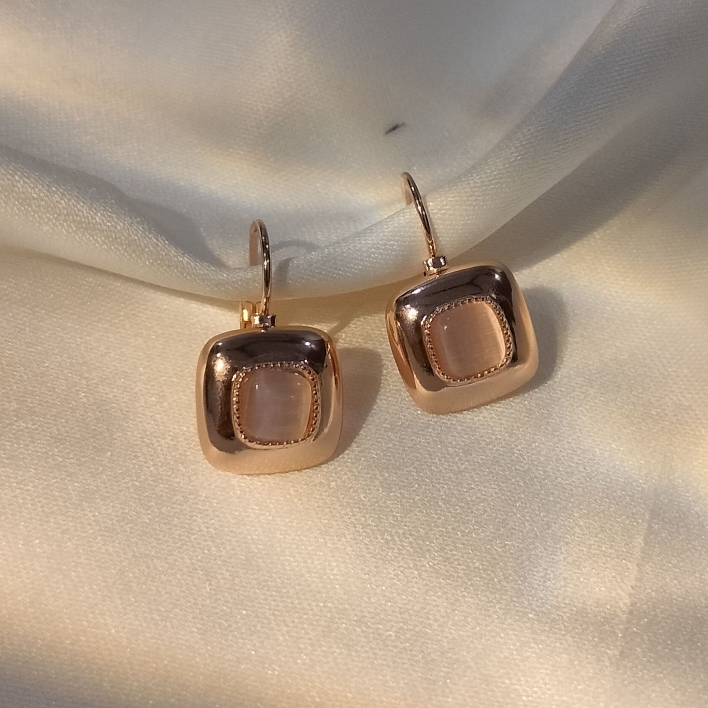 Blushstone Earrings
