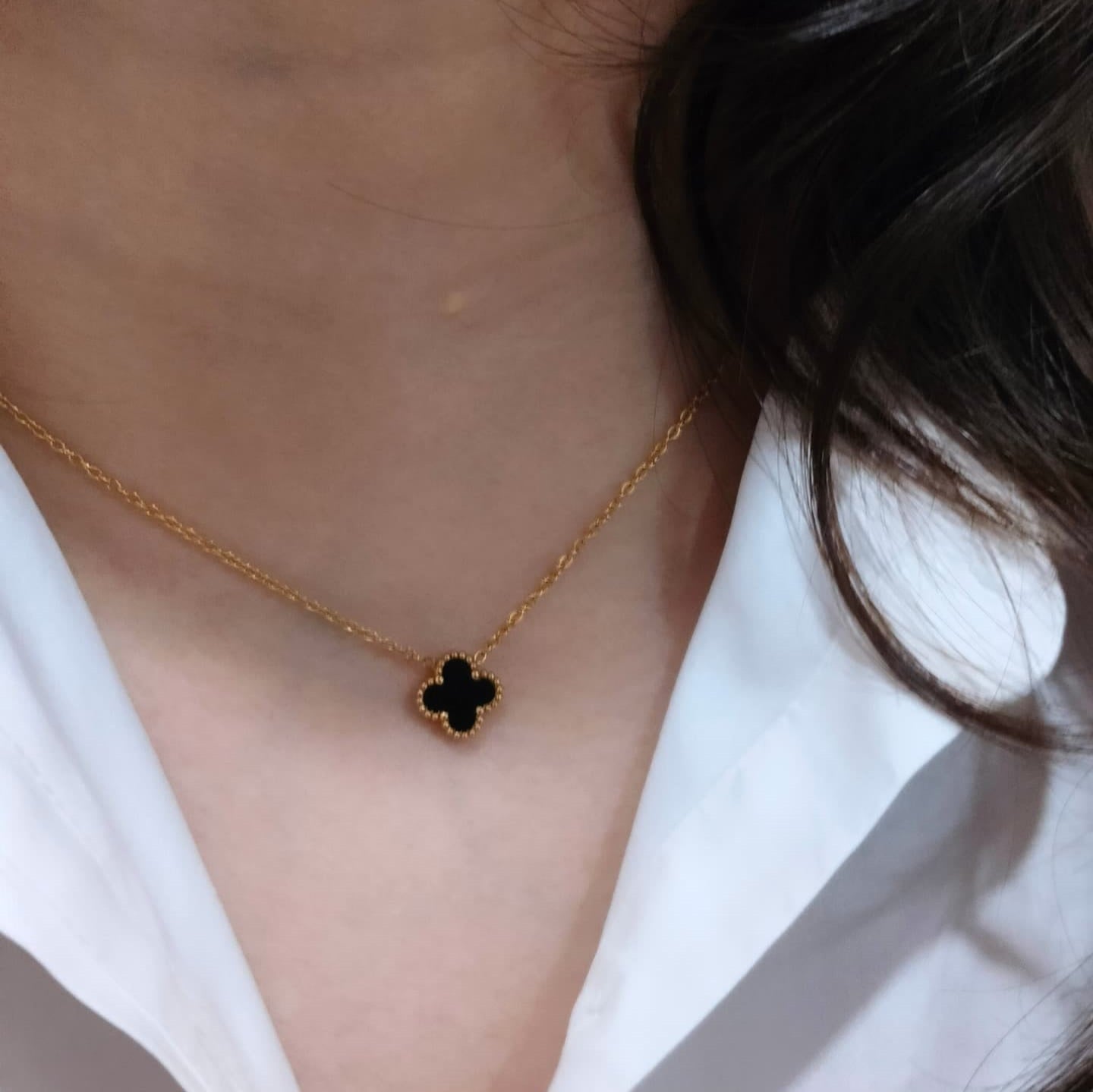 Clover Reversible Necklace