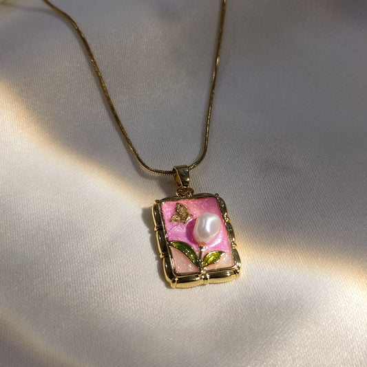 Dreaming in Pink Necklace
