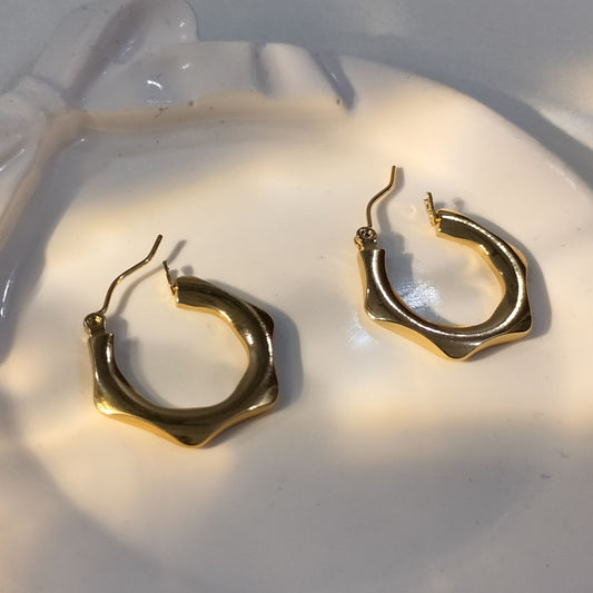 Hexaglow Earrings