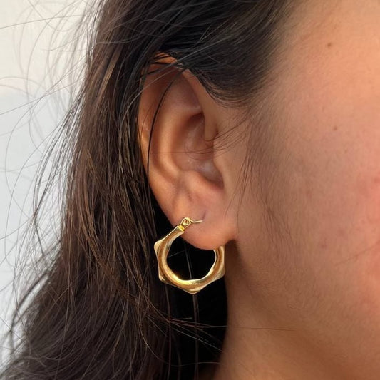 Hexaglow Earrings