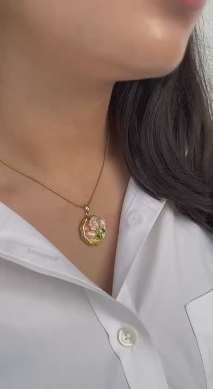 Blush Garden Necklace