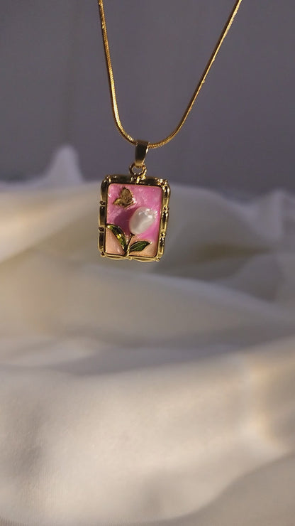 Dreaming in Pink Necklace