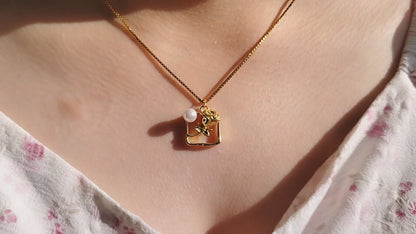 Roseletter Necklace