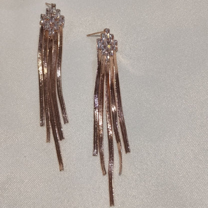 Starburst with Tassels Earrings