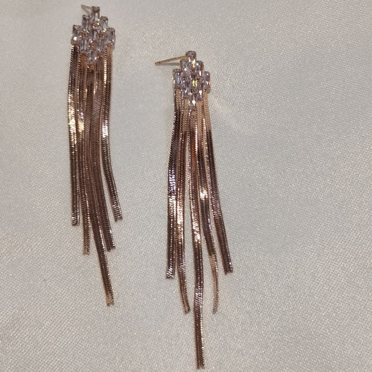 Starburst with Tassels Earrings