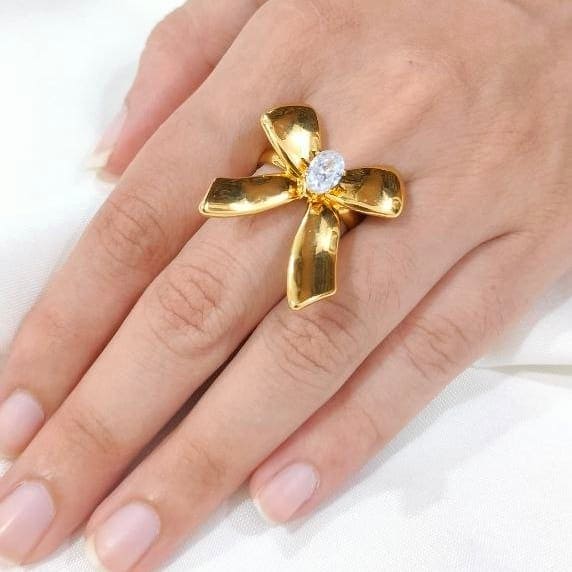 Twinkle Tie Ring